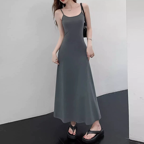 Весенняя летняя длинная юбка, трикотажное трикотажное платье, облегающий крой