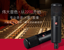 Yisheng licensed British sE 2200 large diaphragm recording network K song condenser microphone anchor dubbing