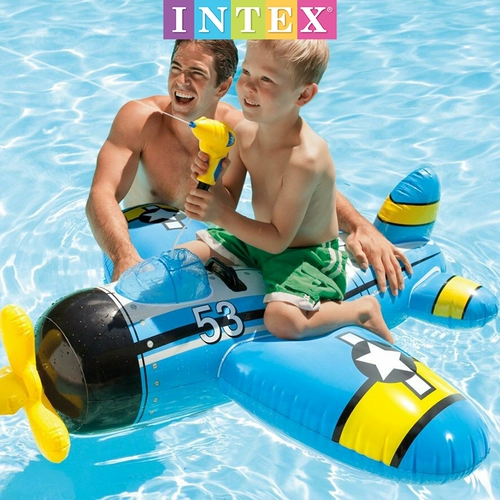 INTEX Дополнительное сиденье, водная надувная игрушка, детский плавательный круг для игр в воде, на возраст 3-8 лет