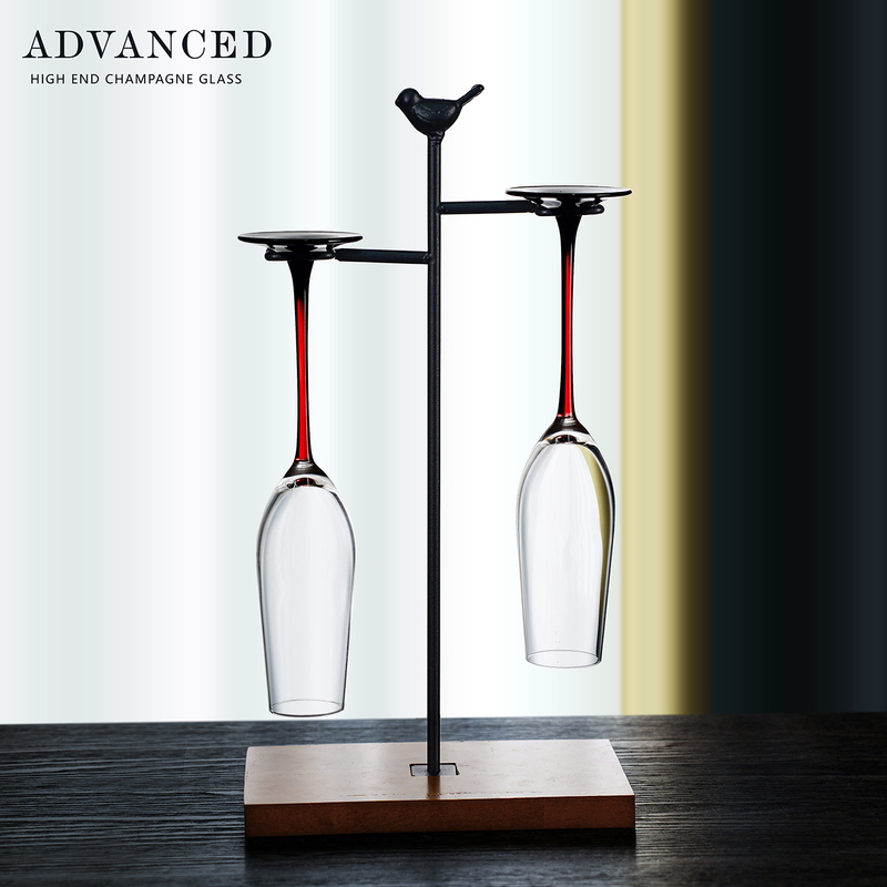 High-End Glass Champagne Glasses, High-Quality Crystal Goblets, Light Luxury High-End White Wine Glasses, Sparkling Dessert Wine Glasses High-End Glass Champagne Glasses, High-Quality Crystal Goblets, Light Luxury High-End White Wine Glasses, Sparkling Dessert Wine Glasses