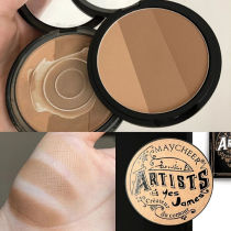 Three-color repair highlight Integrated Plate Li Jiaqi hairline powder shadow nasal shadow shadow shadow powder thin face recommended