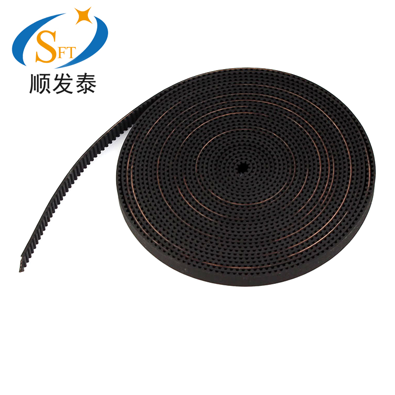 2GT-6mm opening with rubber opening with timing belt 3D printer drive belt GT2