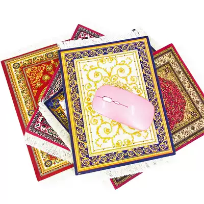 Dunhuang tourist souvenir mouse pad imitation carpet Mogao Grottoes flying custom coaster Insulation non-slip mat Souvenir