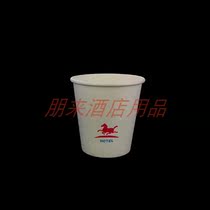 Hanting hotel paper cup hotel disposable water cup can be customized hotel LOGO factory direct sales