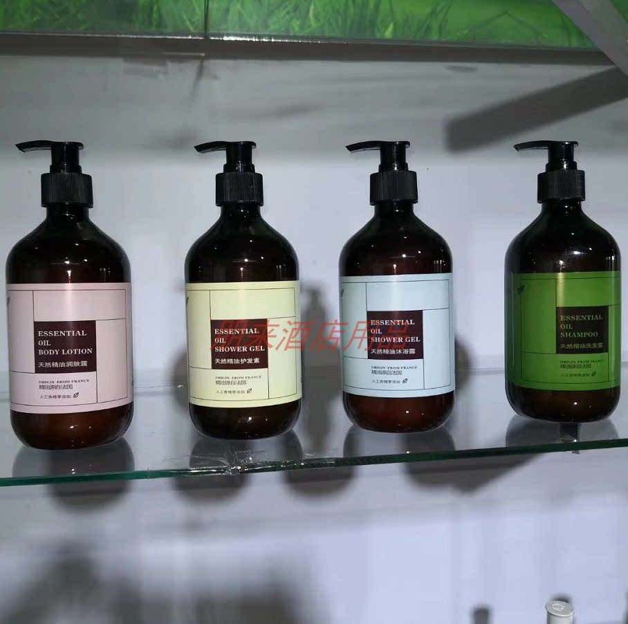 500ml Shampoo body bath lotion Hotel Minjuku Hotel Bathrooms Bath Central Clubhouse Bathroom Press type Large capacity