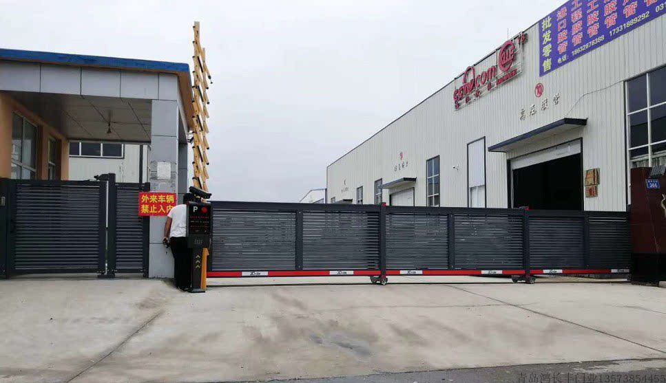 段滑门D705-段滑门-青岛鸿长丰门业有限公司
