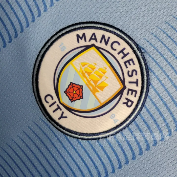 23-24 сезон Manchester City майка Деблайн домашняя Харланд фанатская версия Grallish детский набор