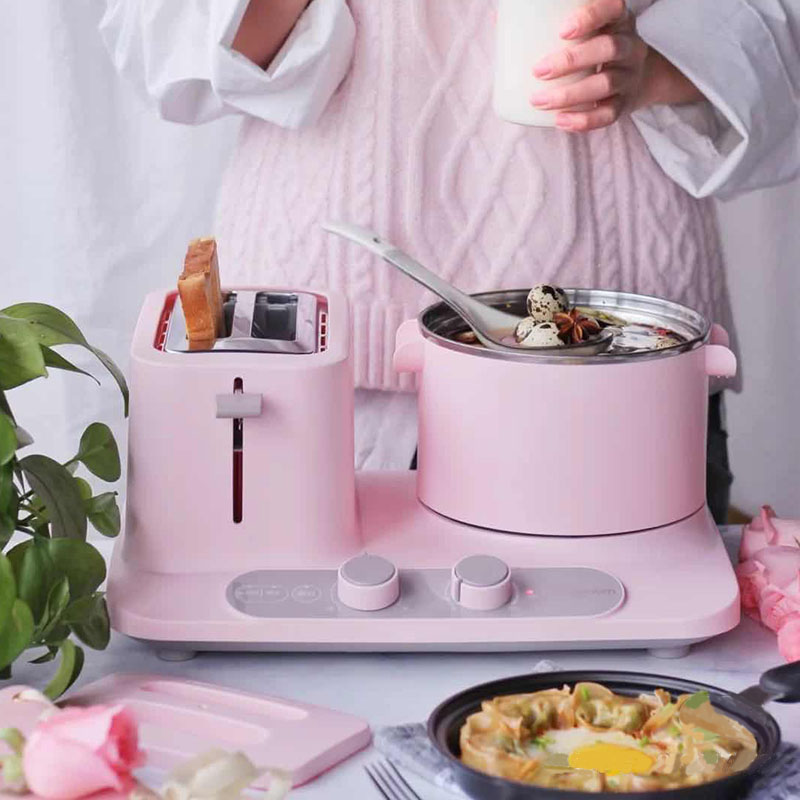 Donlim Dongling DL-3405 Baking Bread Machine Breakfast machine Home shivering Soundware Lazy multifunction 3 Four-in-one