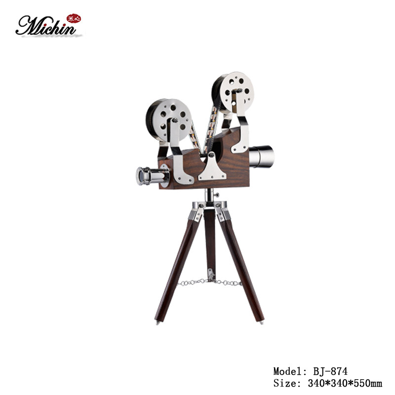 American European model room camera ornaments High-end study living room projector Projector table decoration