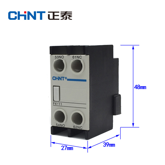 CHNT Zhengtai auxiliary contact F4-11 20 02 (LA1DN11) CJX2 AC contactor special