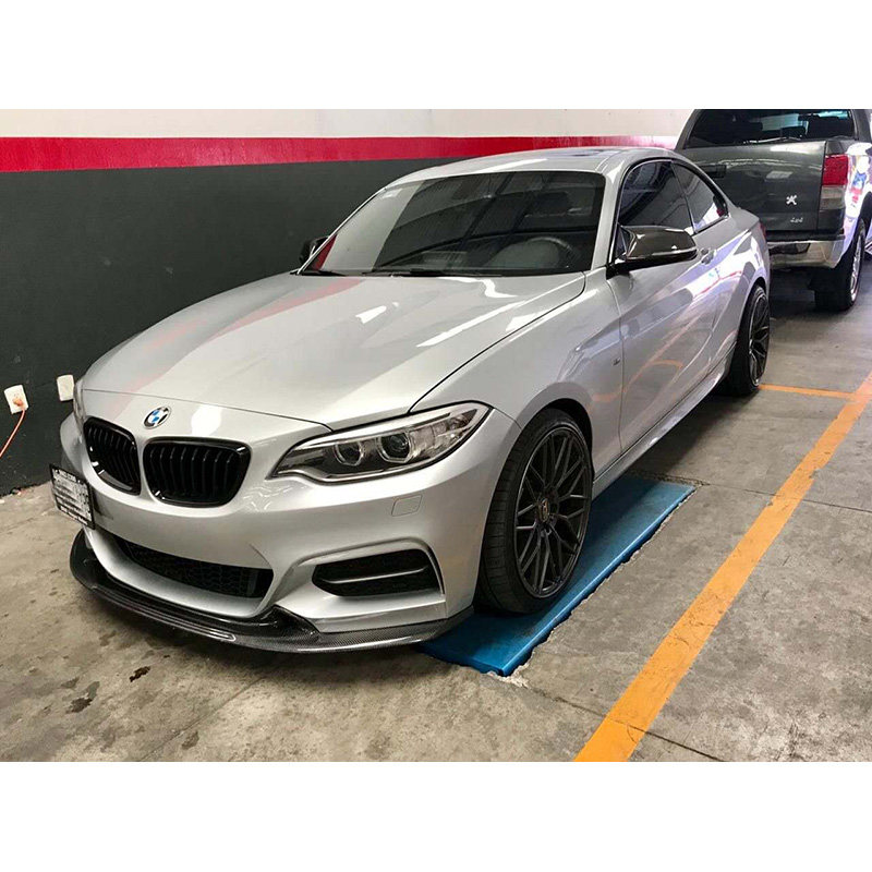 Suitable for 14-18 years BMW2 Department F22 225 MT movement Surround Retrofit Carbon Fiber Front Lip Shovel