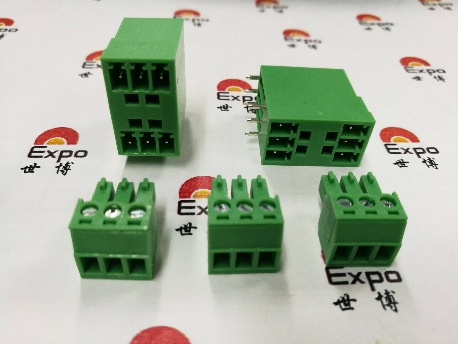 3 81mm plug-in terminal double-layer terminal double-row terminal KF2EDGRH-3 81 WJ15EDGKRH-3 81