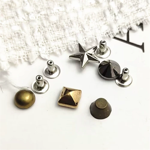 Металлическая пирамида с аксессуарами, DIY, в стиле панк