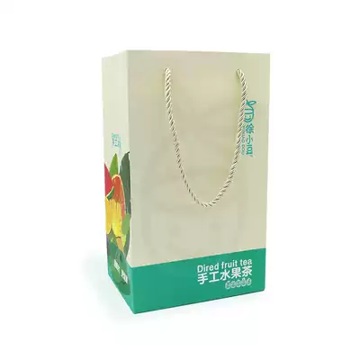 Xu Xiaodou custom Fruit Tea Gift Bag tote bag hand bag