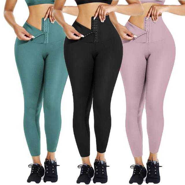 ແອວສູງ ແອວ Slimming Butt Lifting Fitness Pants Women's Peach Butt Yoga Shark Pants Tight Sports Pants Women'sstights