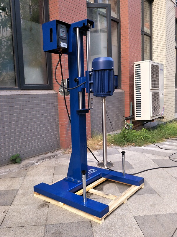 Qiwei High-Power Disperser 3Kw Digital Display High-Speed Mixer Shear Emulsifier Variable Frequency Dispersion Emulsifier