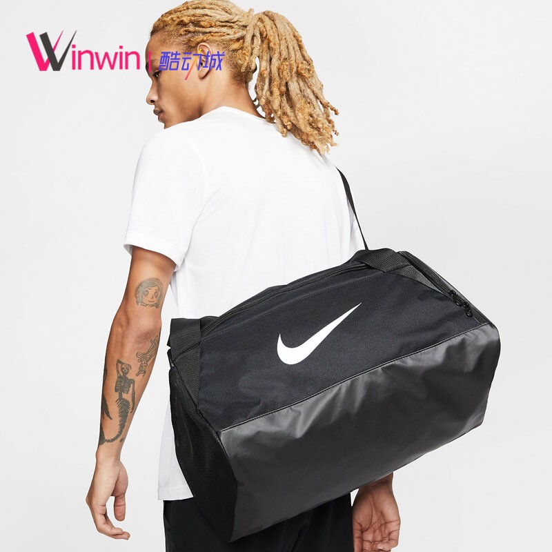 Nike Nike Men's and Women's Sports Fitness Training Handbag Shoulder Bag Crossbody Bag Travel Bucket Bag Ck0939