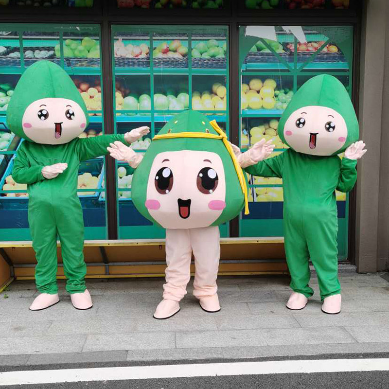 End of the Dragon Boat Festival Lovely Net Red Zongzi Festival Events Occasional Clothes flyers Cos Performance conserved with occasional customised clothes