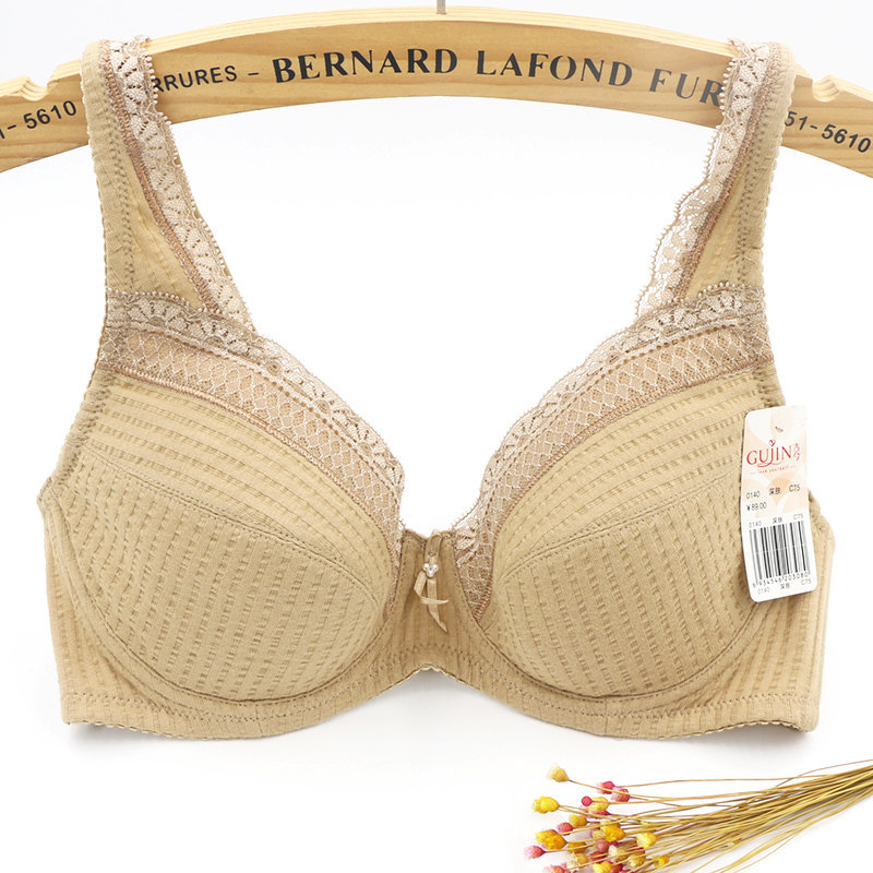 Ancient and modern underwear counters thin section full cup bra no sponge special clearance sale comfortable cotton cloth women's bra