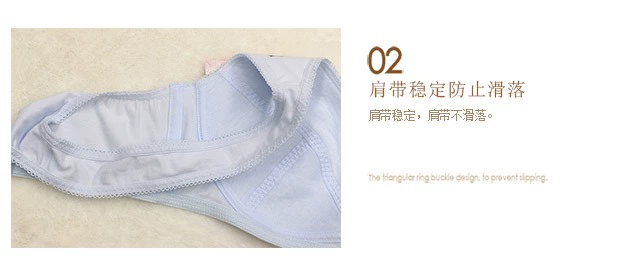Hoa cổ xưa và hiện đại quầy cổ xưa và hiện đại Cô gái bông thật áo ngực không có vòng thép mà không có phần xốp mỏng đồ lót nữ noi y cao cap 
