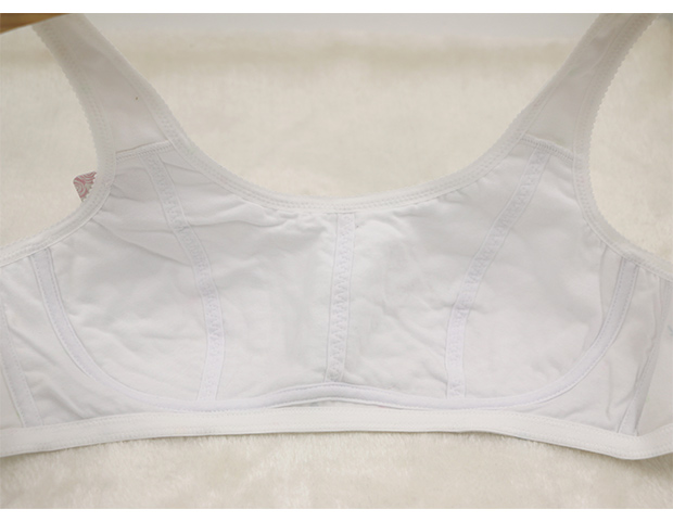 Hoa cô gái cổ xưa và hiện đại quầy cổ xưa và hiện đại áo lót cotton thật mà không có vành với khóa áo vest thoải mái quan lot nu dang dui