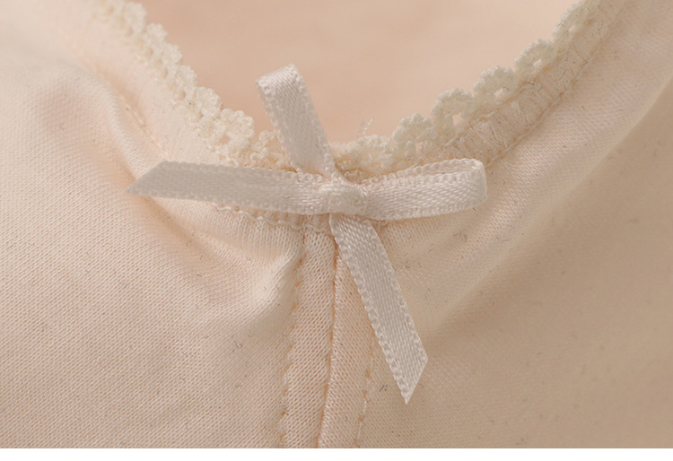 Đồ lót cổ xưa và hiện đại không có vòng thép không có bọt biển đầy đủ áo ngực cotton mỏng thể thao cỡ lớn quần lót ren