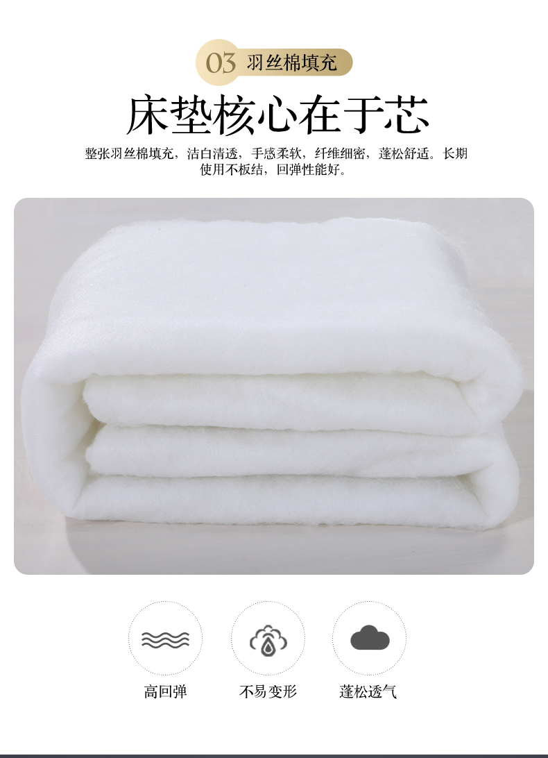 Nệm bông dày có thể gập lại giường chiếu bọ cạp đệm sinh viên 1,5m1,8 m pad 1,2 nệm nệm cao su nhập khẩu