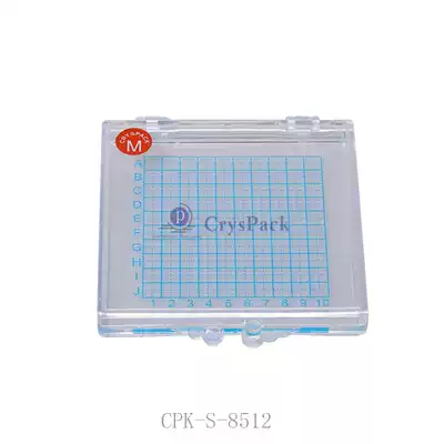 Self-adhesive box, plastic box, self-adsorption box, jewelry box, hand box, gem Crystal display box CPK-