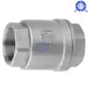 H12 thread vertical check valve Water 304 stainless steel 4 points 6 points dn25 40 50 100 150 check valve