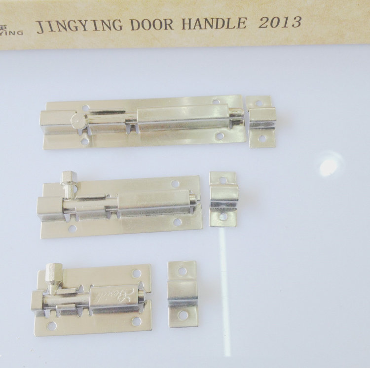 Stainless steel latch wooden door latch partition toilet door latch light latch small cabinet 2 inch 3 inch 4 inch