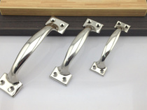 Stainless steel handle Old-fashioned plain ordinary handle Wooden door Iron door Anti-theft door handle Roller shutter door handle