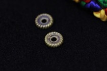 Qing mid-term Lima alloy copper spacer diameter 10mm Hole:3mm