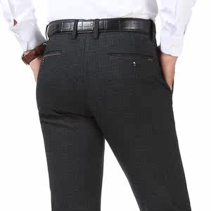 天天价秋冬季男士休闲裤中年男裤子厚款中老年