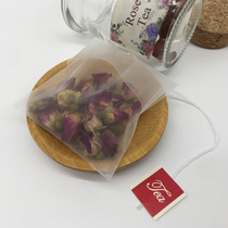 Nylon reflexed tea bag 50 6 5*6 5cm tea filter bag flower tea bag disposable