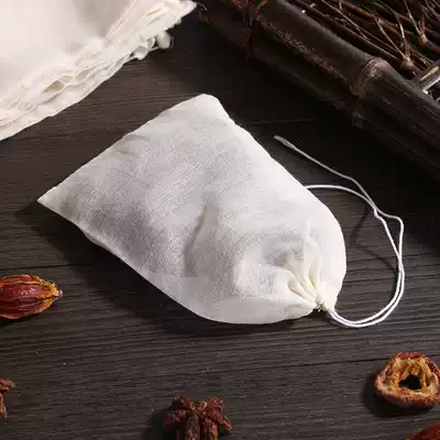 50 6*8cm cotton gauze bags Decoction bags Tea bags Filter bags Traditional Chinese medicine bags Seasoning bags Material bags Stewed meat bags