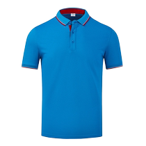 Work clothes short-sleeved polo shirt custom printed logo golf pique cotton outdoor team event advertising cultural shirt