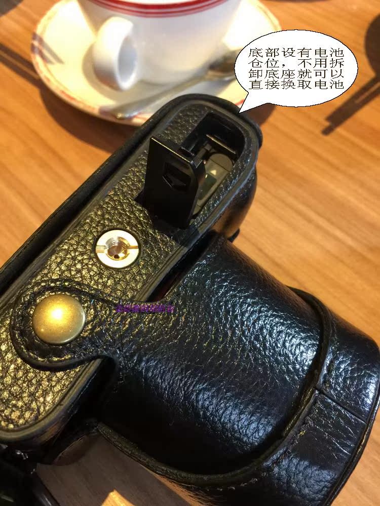 JBZ Sony RX1RII túi máy ảnh da máy ảnh túi RX1R2 Leather Case RX1R - Phụ kiện máy ảnh kỹ thuật số túi herringbone