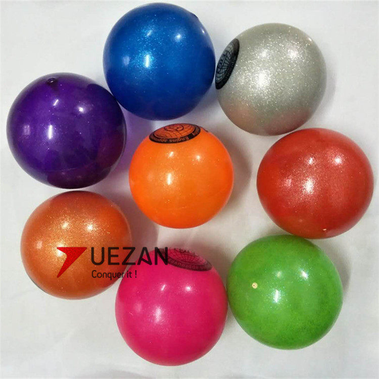 Rhythm art children's gymnastics ball 15cm flash laser ball competition performance props training ball new material