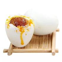 Authentic Gaoyou salted duck egg 65g fresh oil farm specialty salted red sand oil vacuum instant bulk