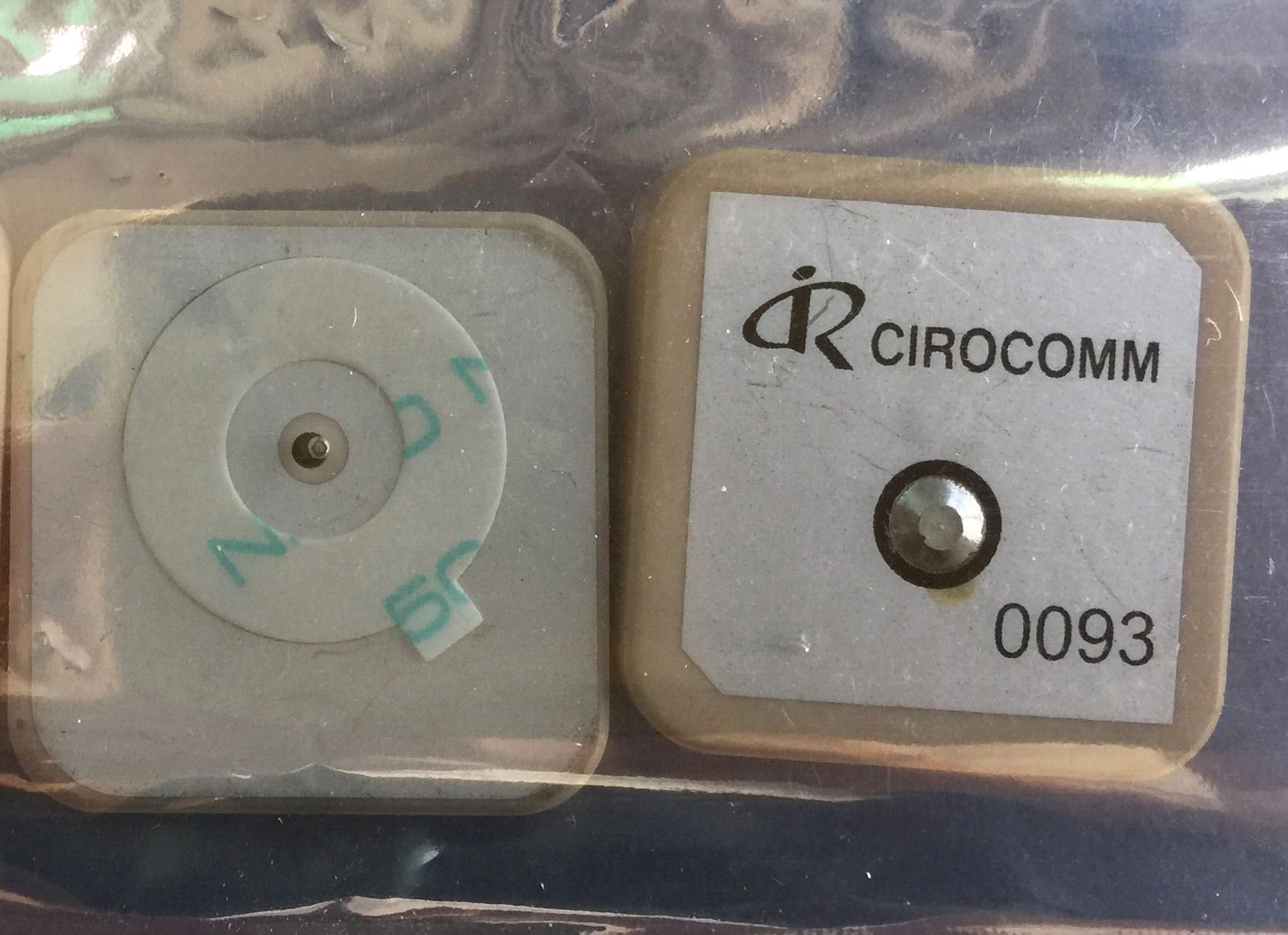 Taiwan Pacific Alliance GPS antenna built-in passive ceramic antenna 25x25x4mm cirocomm number 0093