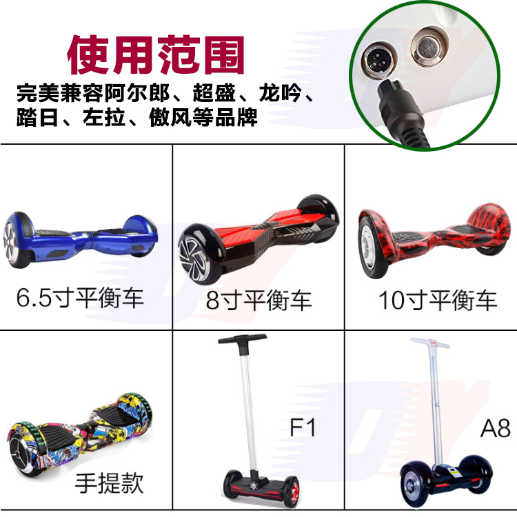 xe thăng bằng ander plus Cân bằng điện xe sạc cổng giao diện ba lỗ phụ kiện đầu nhỏ hàng không đầu sạc giao diện xoắn ổ cắm sạc xe - Smart Scooter homesheel là của nước nào