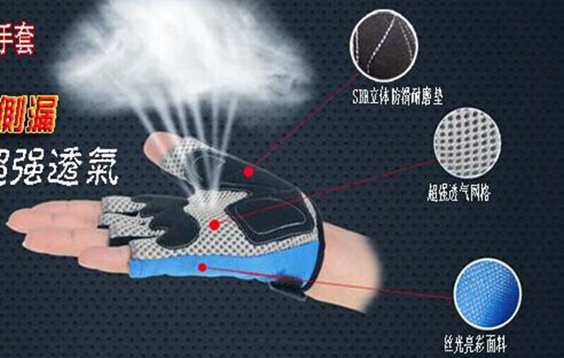 Gants de cyclisme mixte - Ref 2238703 Image 3