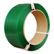 Pet Green Plastic Steel Packing Straps 1608 Manual Sealing Semi-Automatic Packaging Braided Strapping Rope 15Kg/Roll