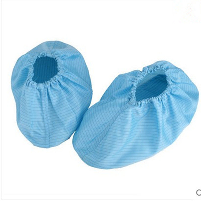 Anti-static dust-free shoe cover anti-static shoe cover dust-free workshop thickening work non-slip soft-soled shoes protective shoes