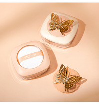 Marco Andy bow honey powder powder powder make-up powder cake women long-lasting oil control waterproof and sweat-proof without makeup natural