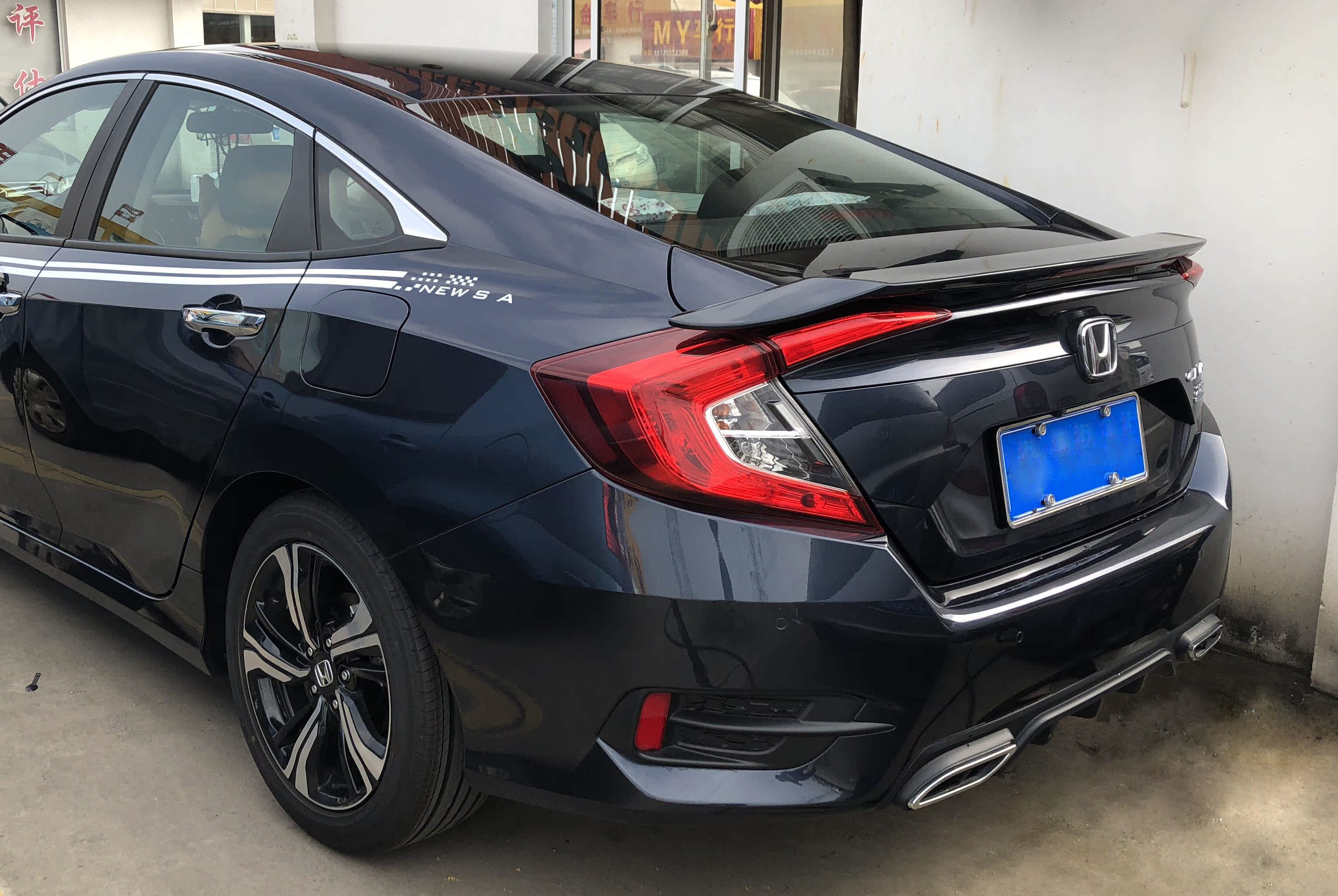 Honda 16 mười thế hệ đuôi xe Civic 10 thế hệ đuôi áp lực với sơn nướng miễn phí sửa đổi đột dập - Sopida trên đuôi gió cho xe hơi