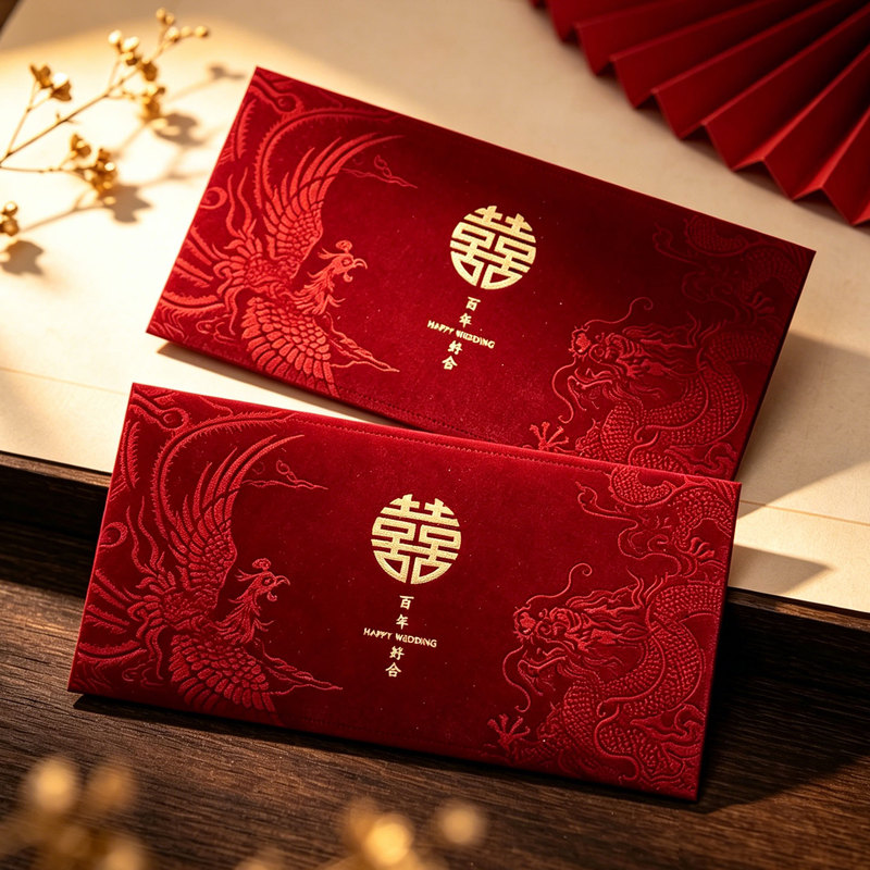 Red Envelopes for Weddings, Special Edition for 2026, New Style Wedding Gift Bags, Large Red Envelopes with a High-End Feel Red Envelopes for Weddings, Special Edition for 2026, New Style Wedding Gift Bags, Large Red Envelopes with a High-End Feel