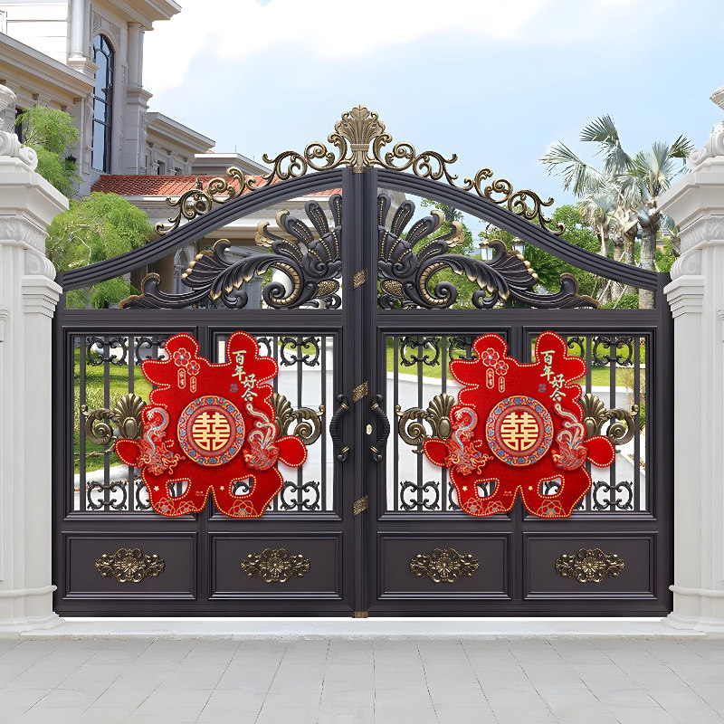 Special small rural villas Heinebook wedding special cell doorway big number three-dimensional double-Chinese character wedding supplies big all-Taobao