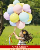 [200 штук] 10 -дюймовый толстый макарон смешанный цвет