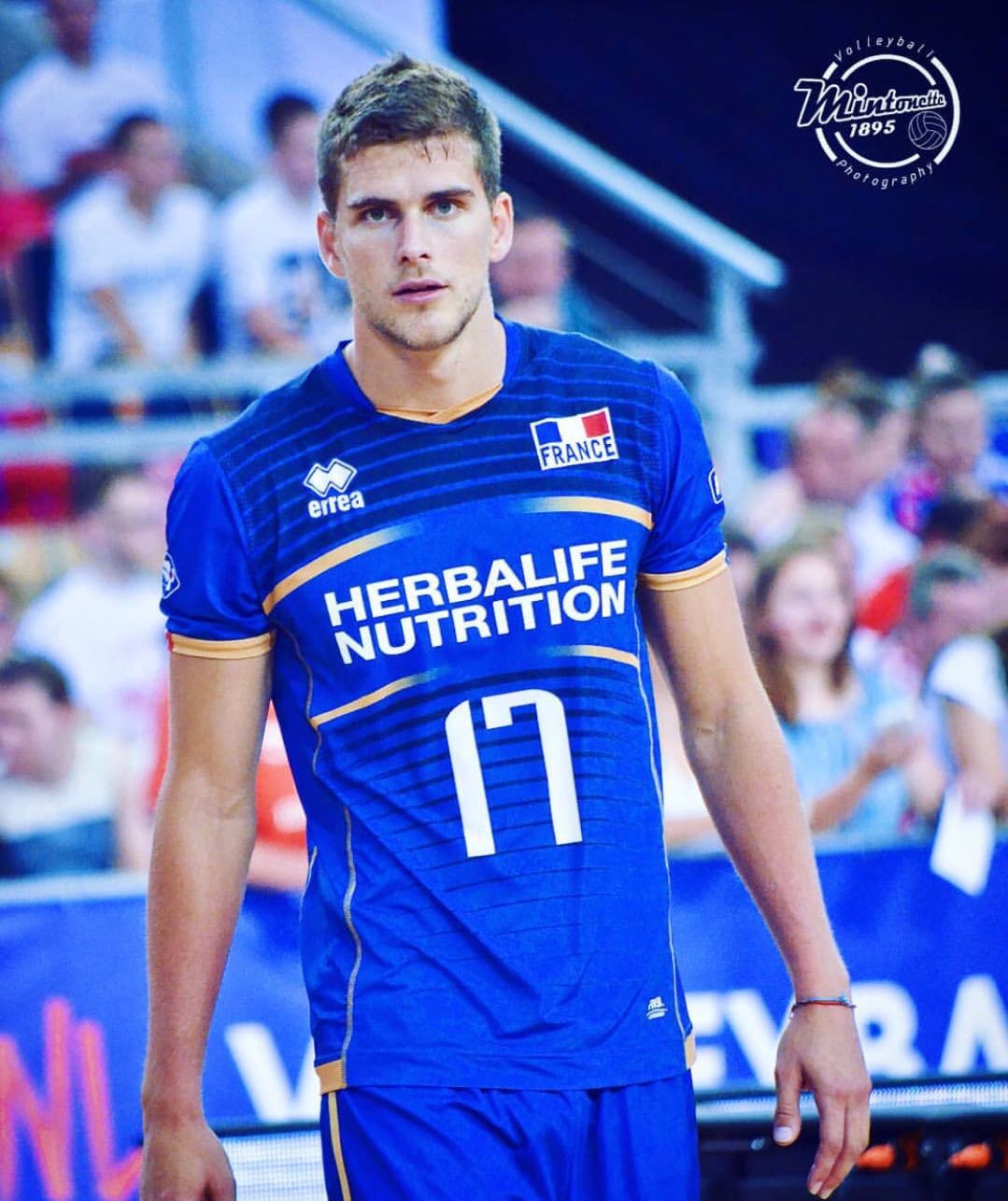 Volleyball suit men's custom 2018 Men's Volleyball World League French men's volleyball jersey(large quantity can be discounted)
